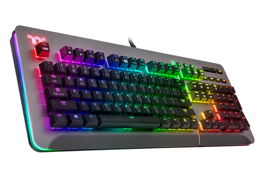Thermaltake Level 20 RGB Mechanical Gaming Keyboard – Silver/S