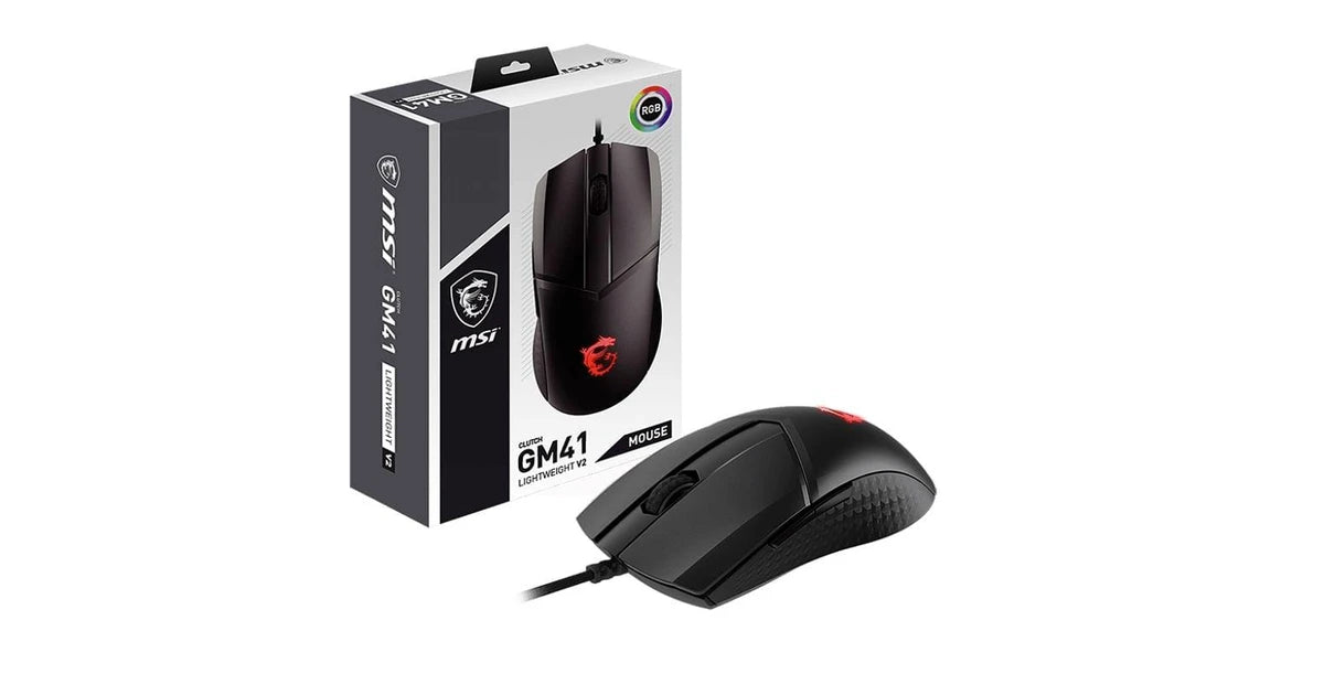 MSI CLUTCH GM41 LIGHT GAMING MOUSE V2