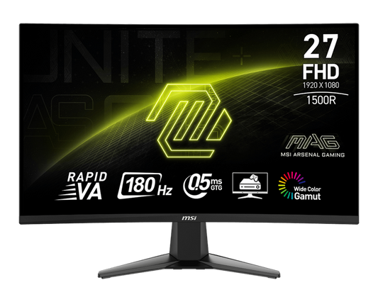 MSI MAG CURVED 27" GAMING  MONITOR