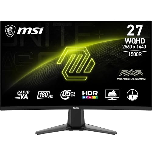 MSI MAG CURVED 27" GAMING MONITOR