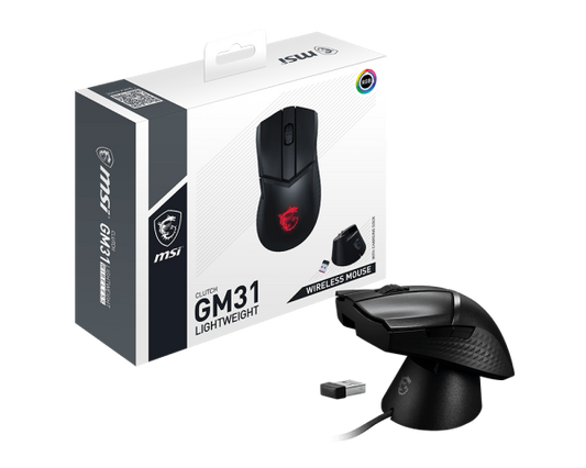 MSI CLUTCH GM31 LIGHTWEIGHT WIRELESS MOUSE