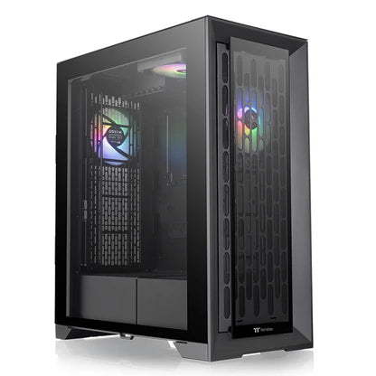 TT CASE CTE T500 TG ARGB Black Win SPCC Tempered Glass