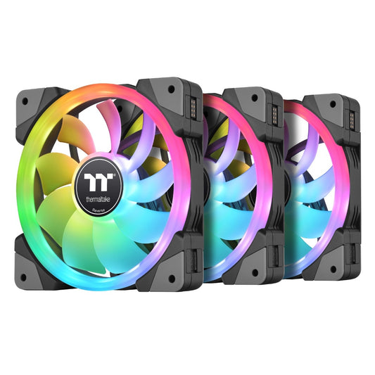 TT Fan Swafan EX14 ARGB Sync PC Cooling Fan TT Premium Edition 3 Pack