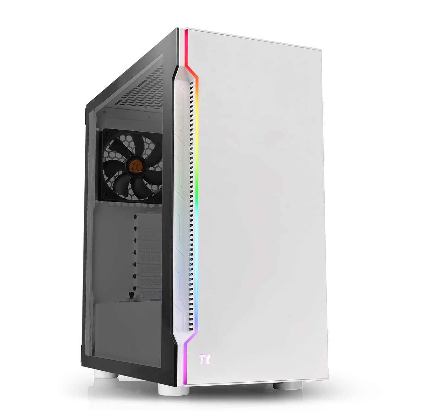 TT CASE, H200 TG SNOW RGB ATX MID TOWER