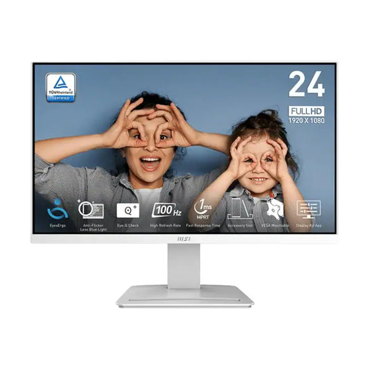 MSI  24" PRO MONITOR WHITE