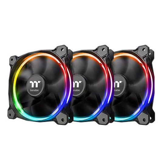 TT Fan, Riing 12 LED Radiator 3PK RGB PR
