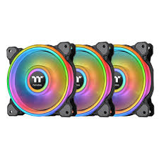 TT Fan, Riing Quad 14 RGB 3PK Black