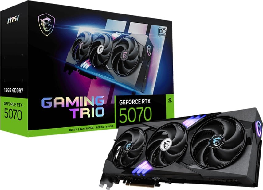 RTX 5070 12G GAM TRIO OC